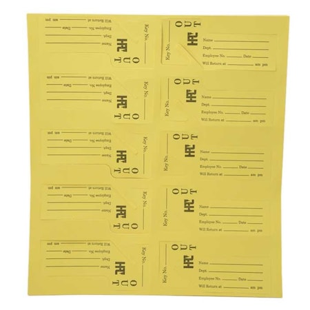 Hpc Acquisitions Out Tags For Kekab  100Pk OT100